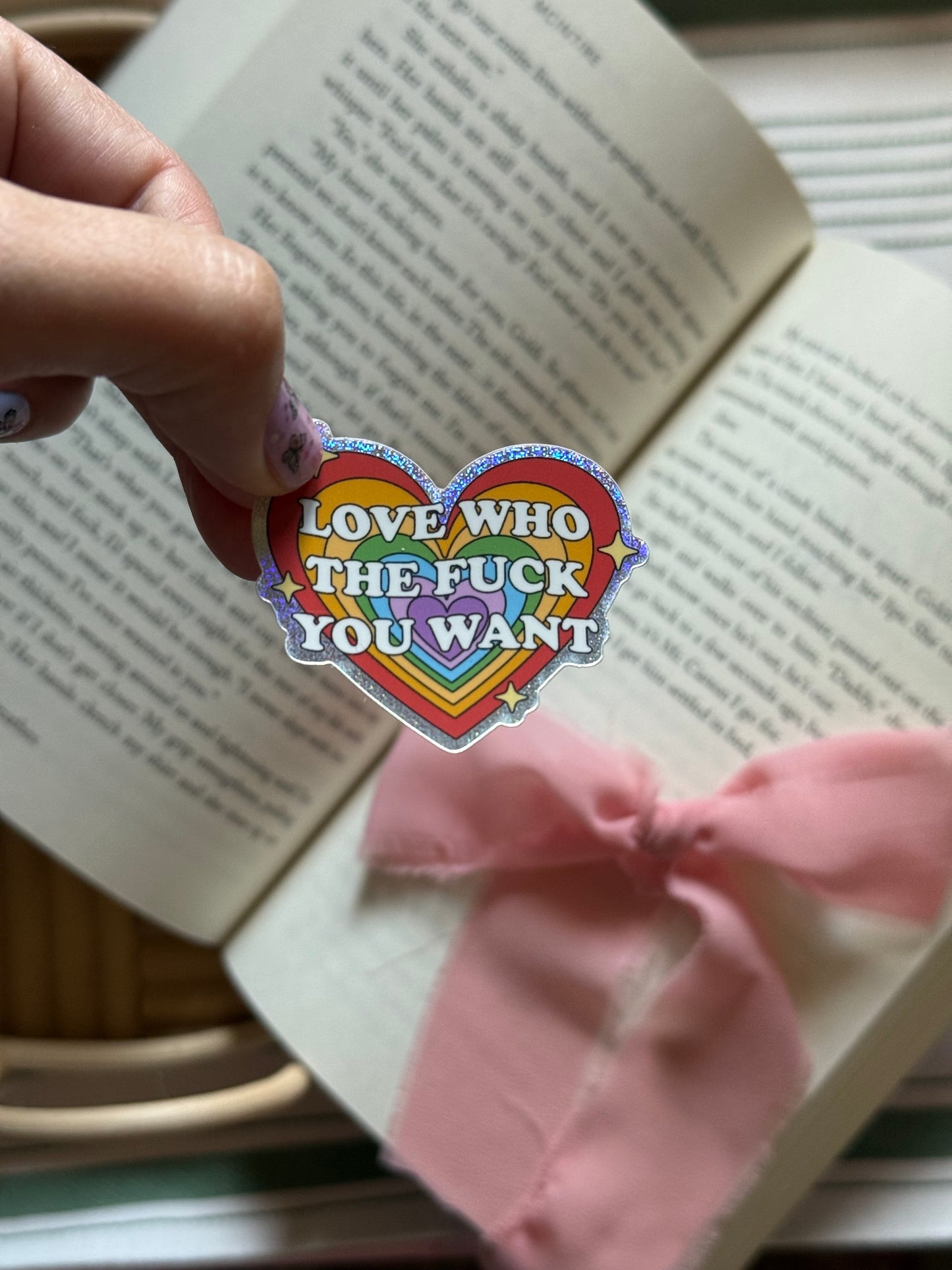 Love Who You Want Sticker