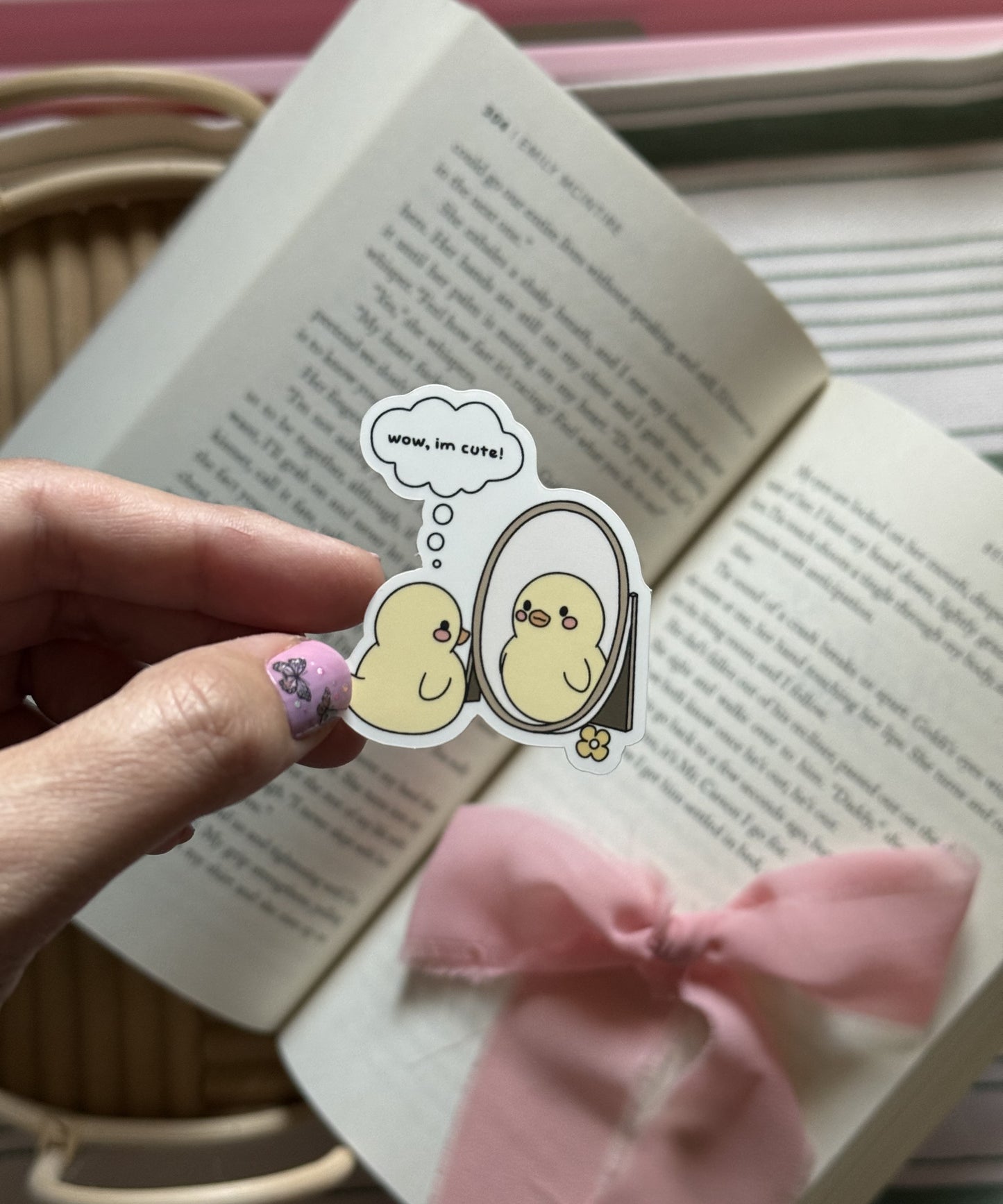 You're Cute Sticker