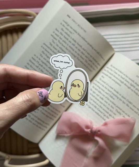 You're Cute Sticker