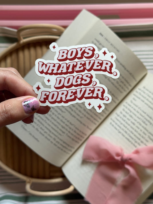 Dogs Forever Sticker