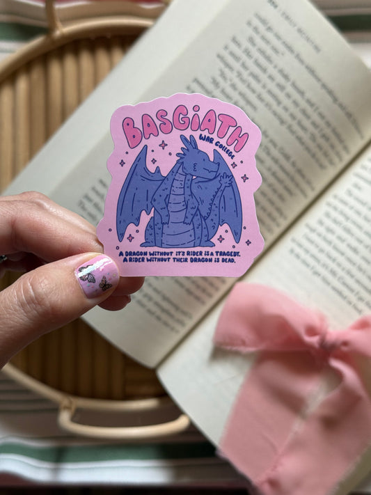 Fourth Wing Basgiath Sticker