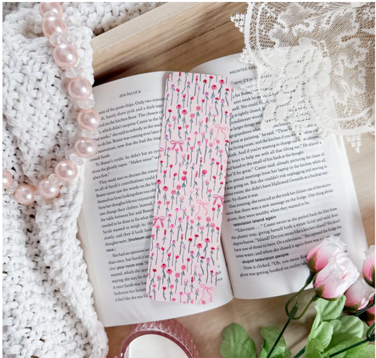 Pink Bloom Bookmark